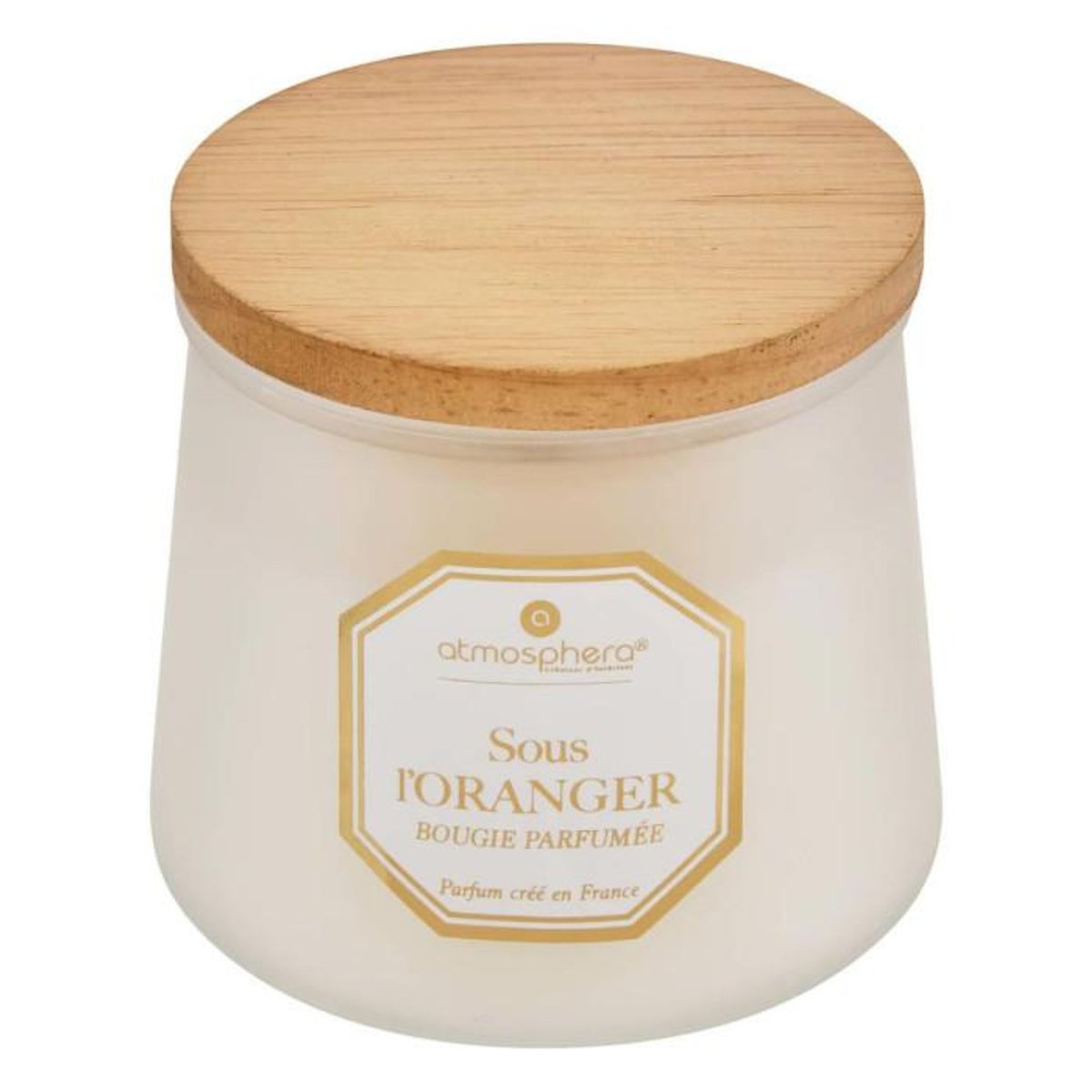 ATMOSPHERA Bougie Parfumée en Verre  Elisa  200g Sous l'Oranger