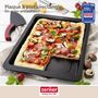 Voir la diapositive 2 : ZENKER Ensemble de 2 Plaques à pizza rectangulaire 42 x 29 cm Zenker Spécial Countries