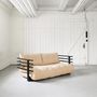 Voir la diapositive 1 : KARUP DESIGN Canapé banquette futon structure noire matelas futon FUNK SOFA