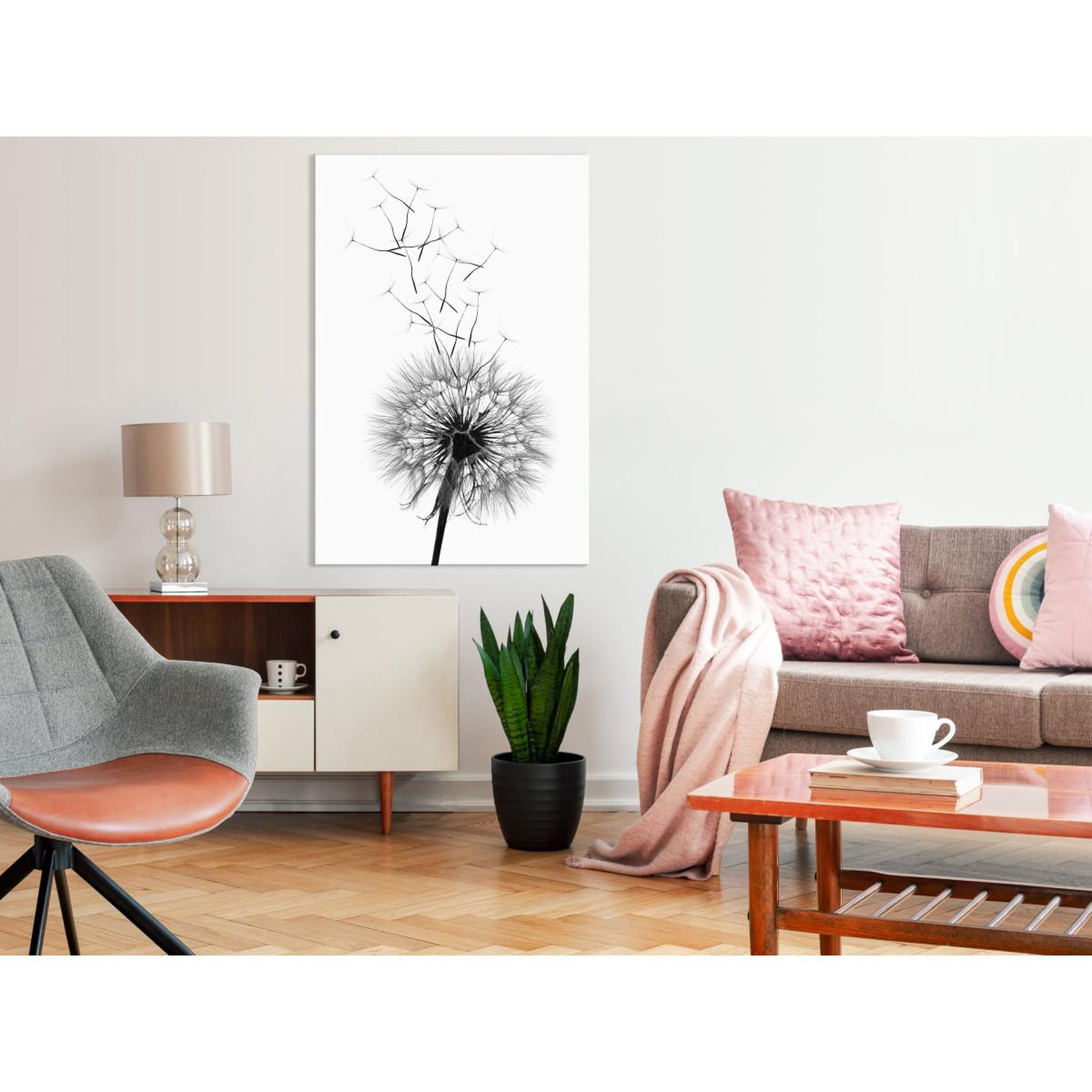 Voir la diapositive 2 : Paris Prix Tableau Imprimé  Dandelion