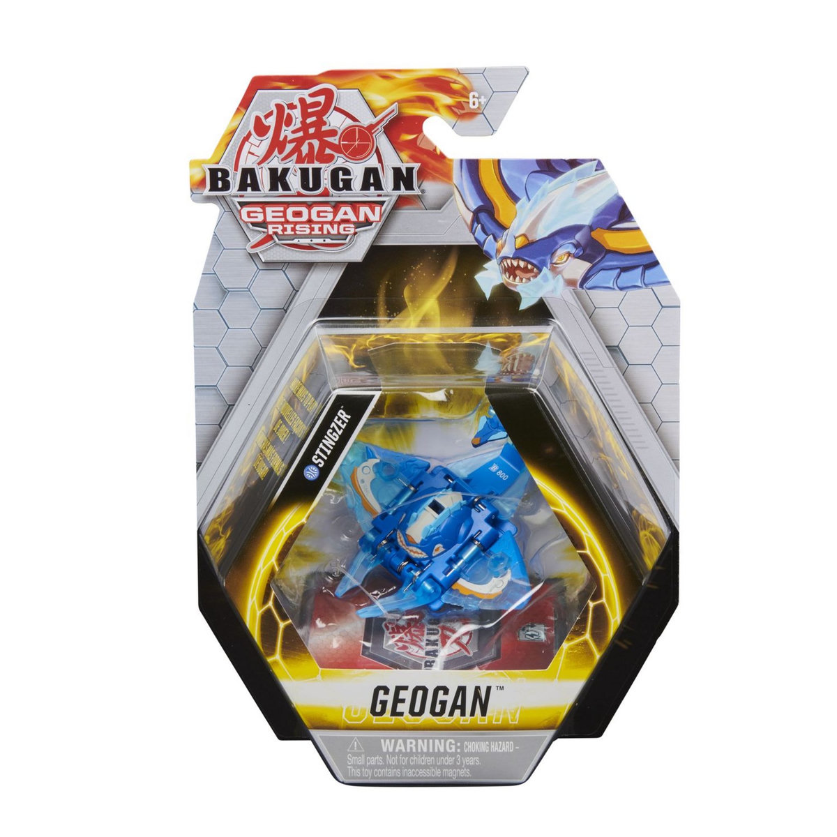 SPIN MASTER Jeu de combat - Pack 1 Geogan saison 3 - Bakugan  STINGZER
