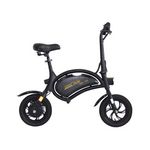 URBANGLIDE Draisienne électrique URBANGLIDE BIKE 120+ – Adulte / Ado dès 14 ans, 36V 6Ah, 25 km/h, pliable, LED, 12 pouces