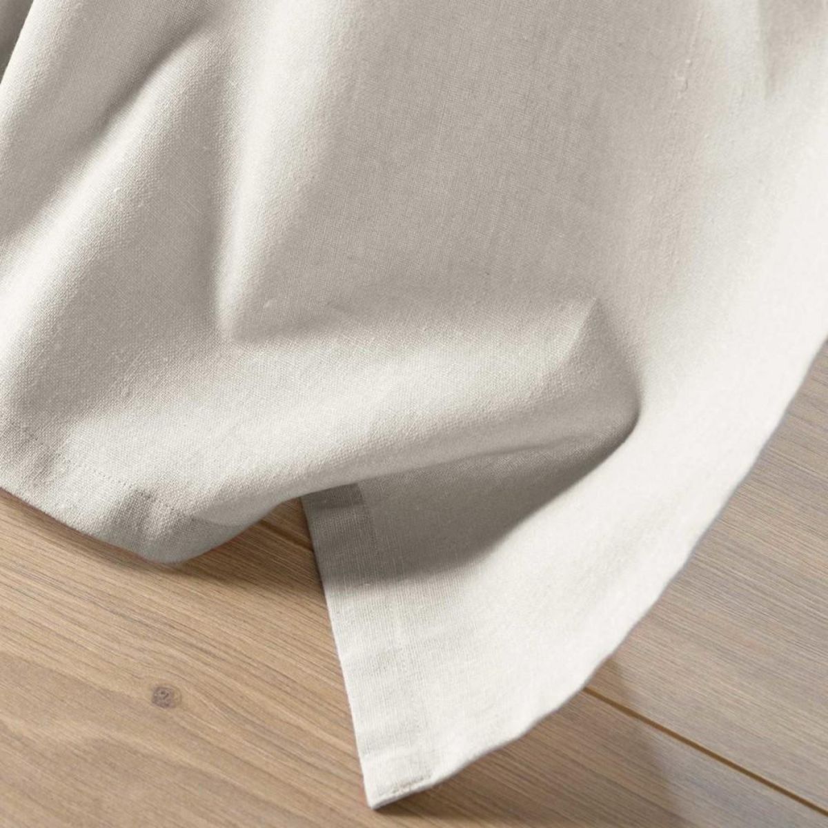 Douceur d'Intérieur Rideau à œillets 140x240 MELISSE à pompons et top métallisé