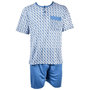 Voir la diapositive 1 : OZABI Pyjama Court Homme ECO HOMEWEAR