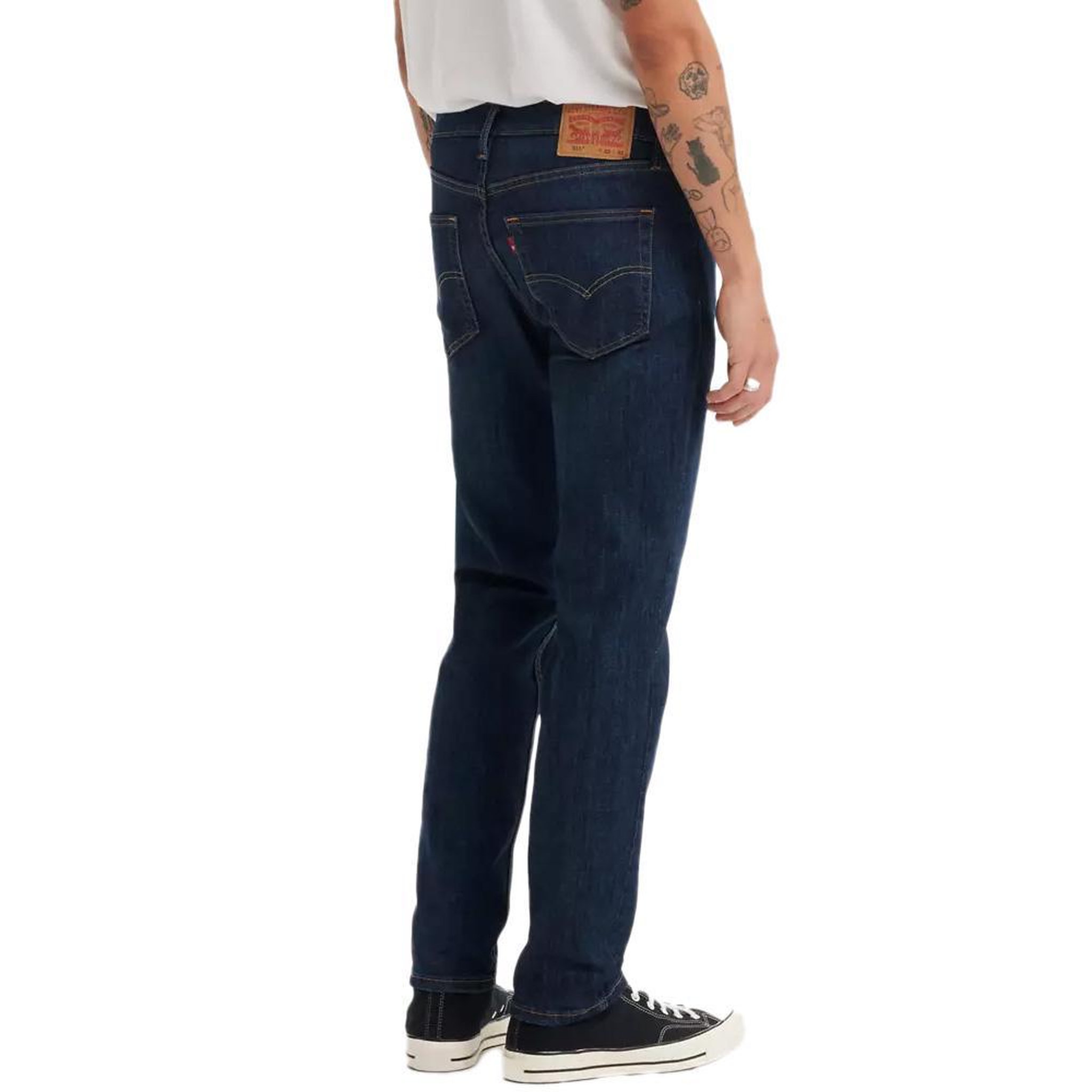 Voir la diapositive 2 : Levi's Jean 511  Foncé Brut Homme Levi's Slim Blues 04511