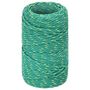 Voir la diapositive 2 : VIDAXL Corde de bateau Vert 2 mm 25 m Polypropylene
