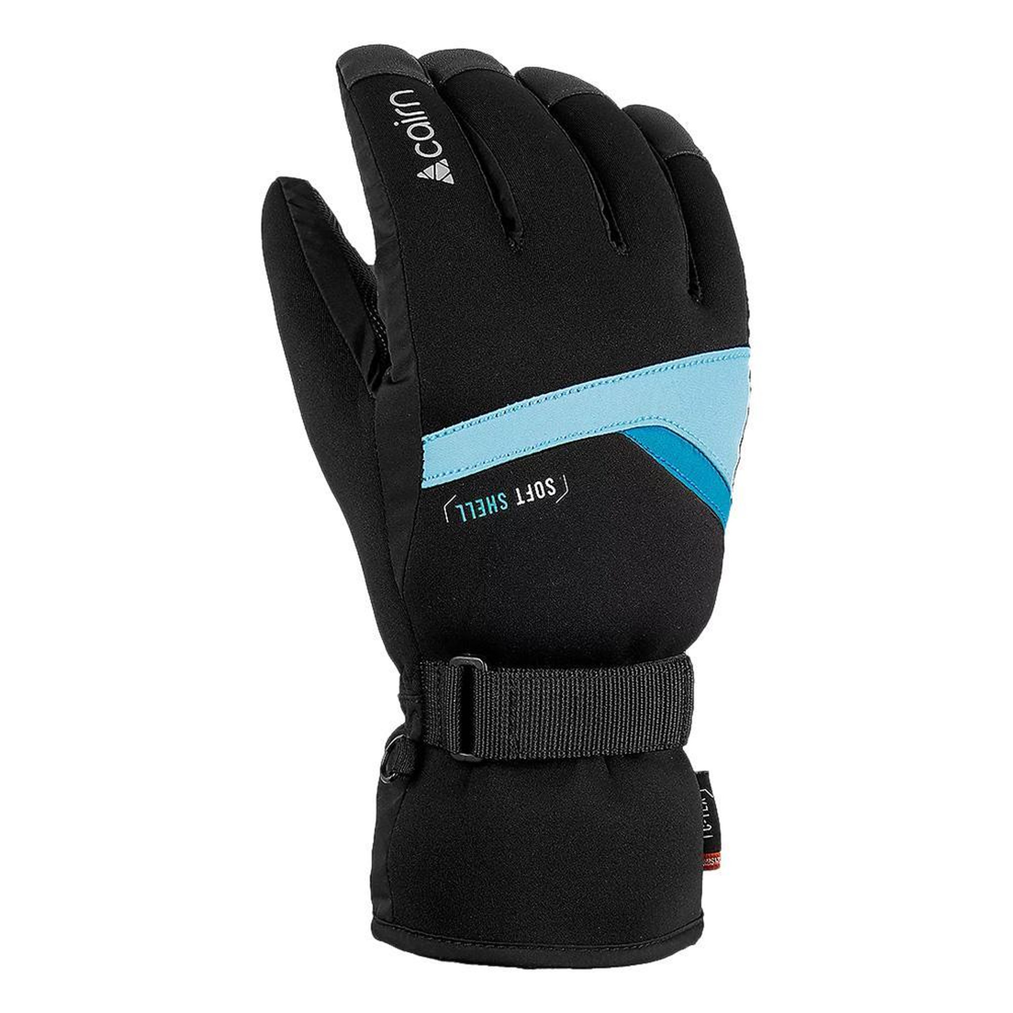 Voir la diapositive 4 : CAIRN Gants de ski noir/bleu garçon/fille cairn styl