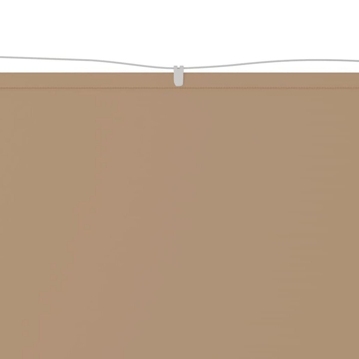 VIDAXL Auvent vertical Taupe 60x1000 cm Tissu oxford