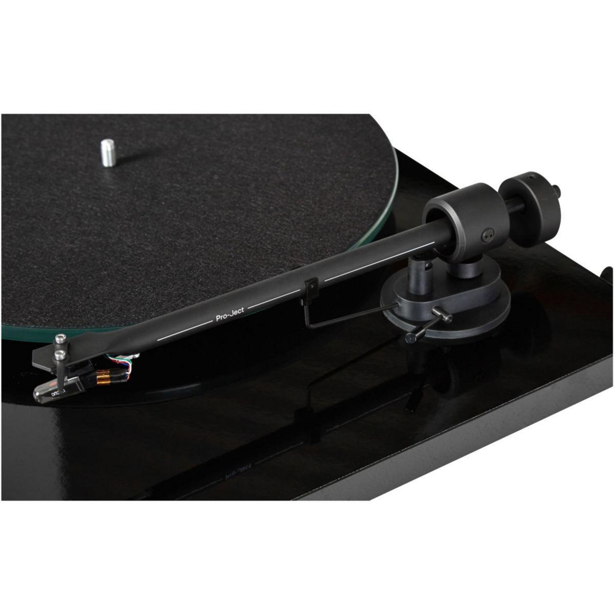pro-ject Platine vinyle T1 black FR OM5