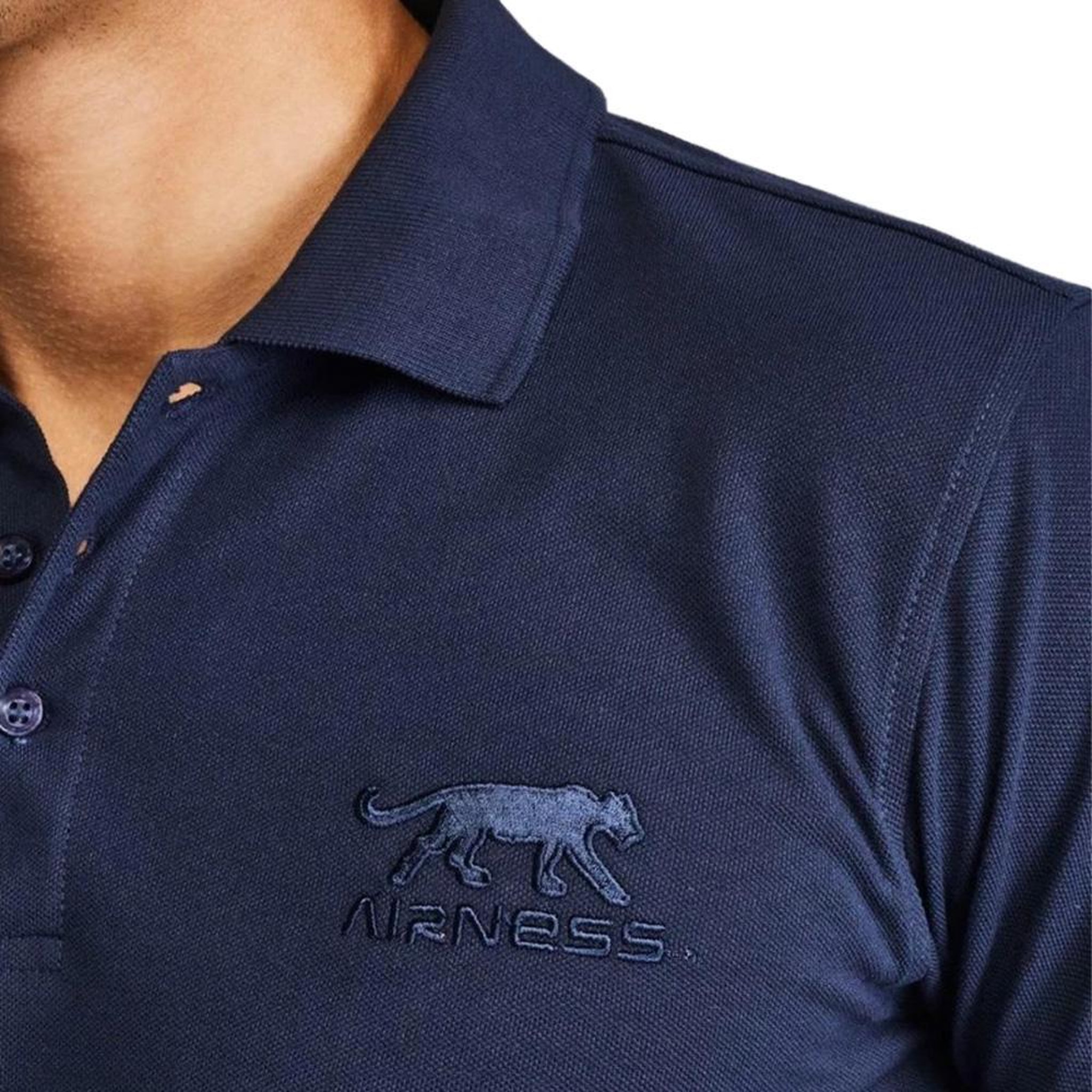 Voir la diapositive 3 : Airness Polo Marine Homme Airness Predator