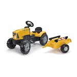 FALK Tracteur a pédales FALK SuperBuilder - capot ouvrant et remorque - de 2 a 5 ans