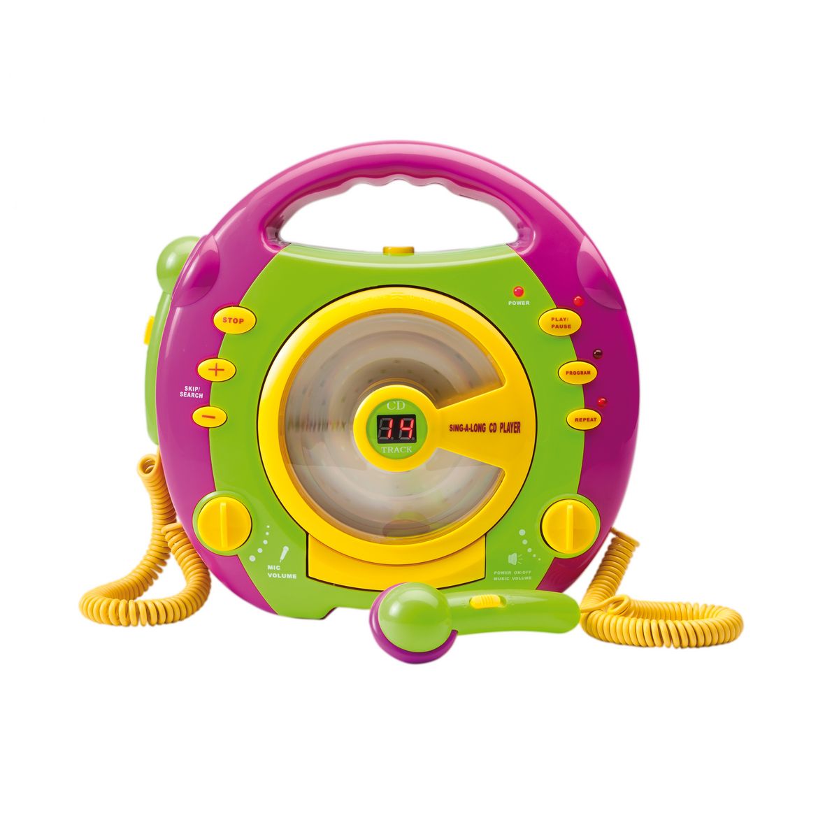 RIK & ROK Lecteur CD + 2 micros