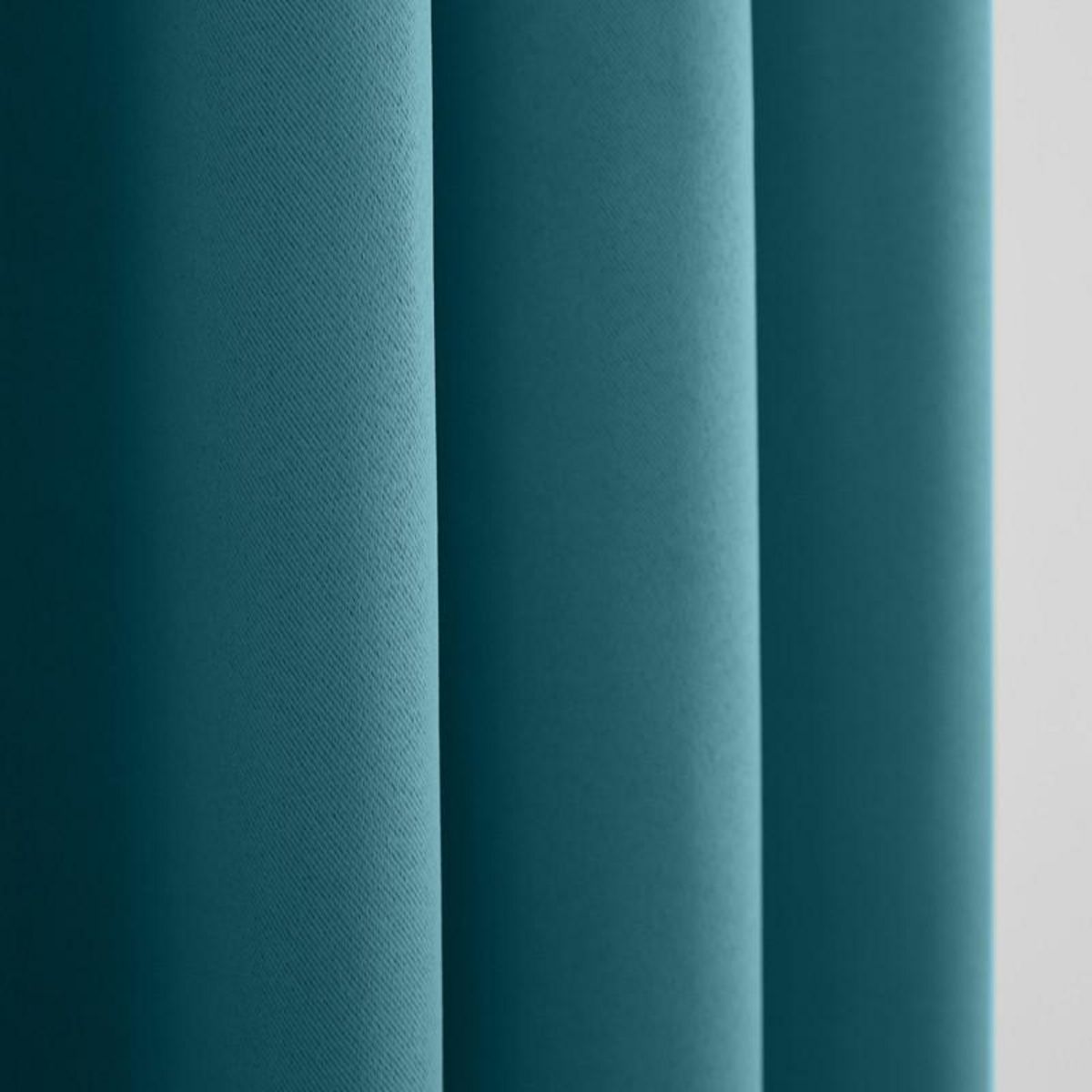 UNIVERS DECOR Lot de 2 Rideaux occultant 140 x 260 cm  Night  Turquoise - Bleu - 2 Panneaux occultant 140 x 260 cm