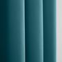 Voir la diapositive 2 : UNIVERS DECOR Lot de 2 Rideaux occultant 140 x 260 cm  Night  Turquoise - Bleu - 2 Panneaux occultant 140 x 260 cm