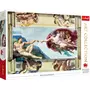 Trefl Puzzle 1000 pièces : Collection d'Art - La Création d'Adam, Michel-Ange