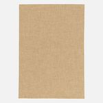 SWEEEK Tapis intérieur/extérieur effet jute coloris naturel, stabilisé aux UV. Coloris disponibles : Marron