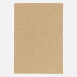 SWEEEK Tapis intérieur/extérieur effet jute coloris naturel, stabilisé aux UV. Coloris disponibles : Marron