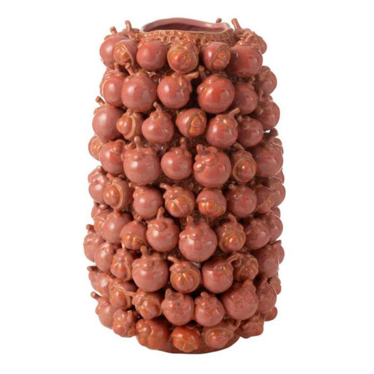 Paris Prix Vase Déco en Argile  Botanica  49cm Cuivre Rose