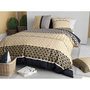 Voir la diapositive 2 : ATELIER DU COTON Parure housse de couette 100% coton 57fils luxore