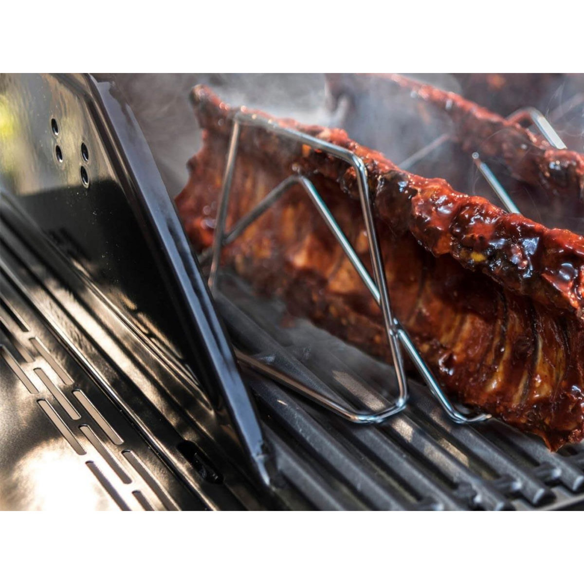 CHAR-BROIL Support en inox pour rubs et rôti Grill+® - Char-Broil