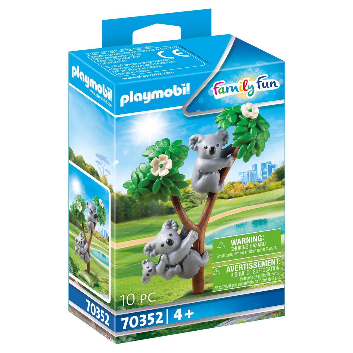 PLAYMOBIL 70352 - Family Fun - Couple de koalas avec bébé