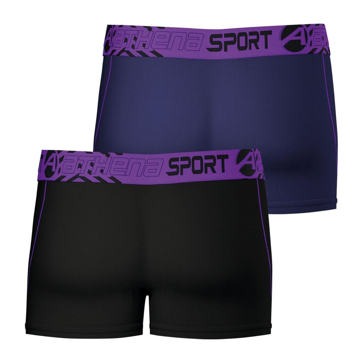 Athena Lot de 2 boxers homme Air Performance