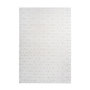 Voir la diapositive 1 : Paris Prix Tapis Shaggy Effet 3D  Vivica  Blanc & Crème