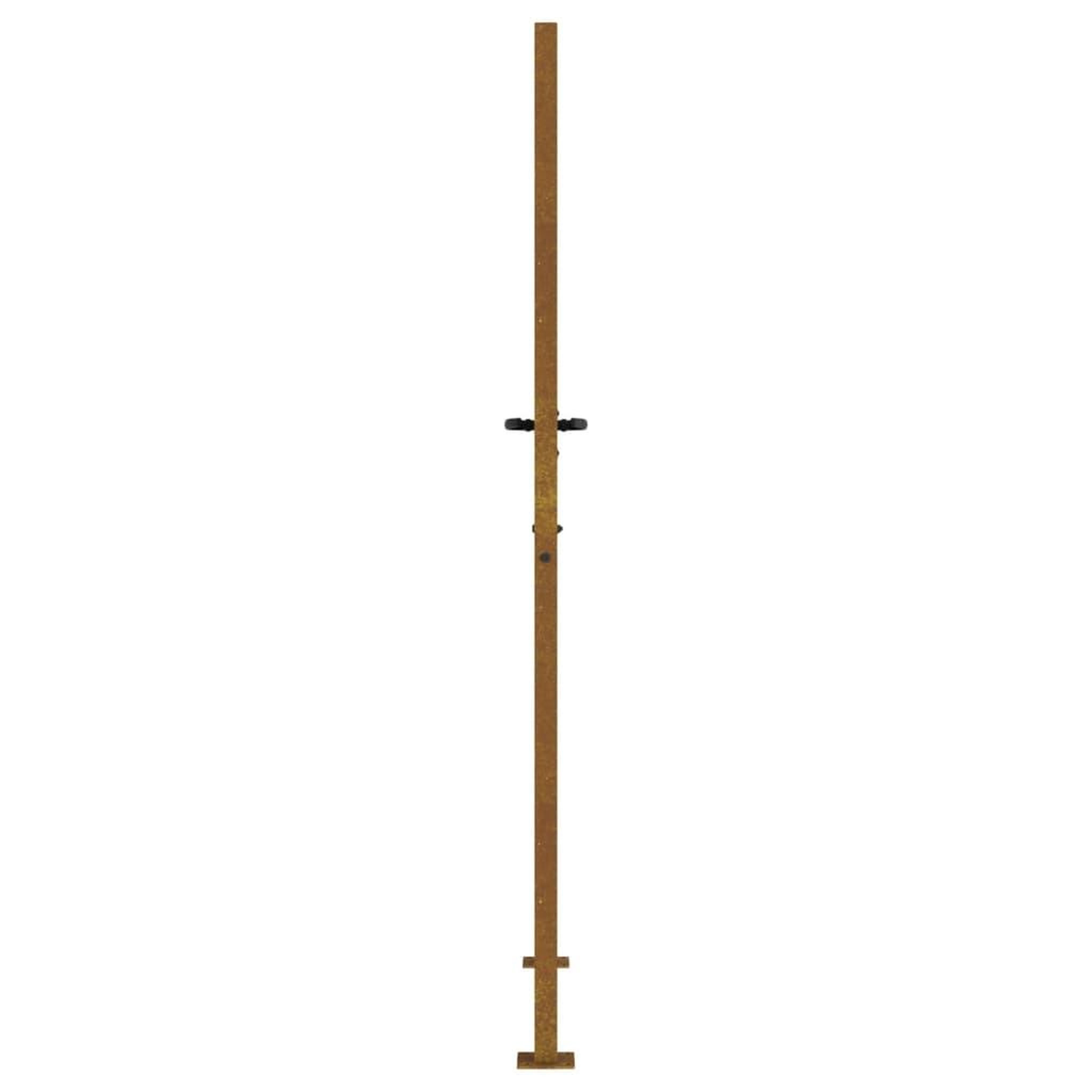 Voir la diapositive 5 : VIDAXL Portail de jardin 105x180 cm acier corten conception de l'arbre