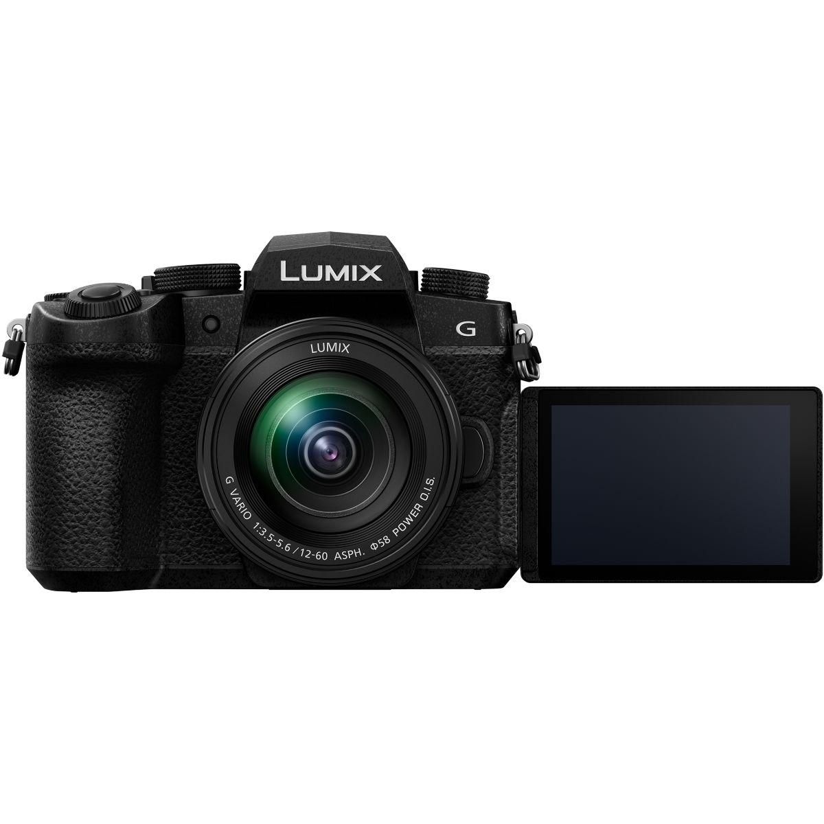 PANASONIC Appareil photo Hybride Lumix Micro 4/3 G97 noir + 12-60mm