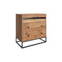 Voir la diapositive 5 : Rendez vous déco Commode en bois d'acacia et métal, 3 tiroirs-Alabama