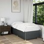 Voir la diapositive 1 : VIDAXL Cadre de lit sans matelas gris fonce simple tissu