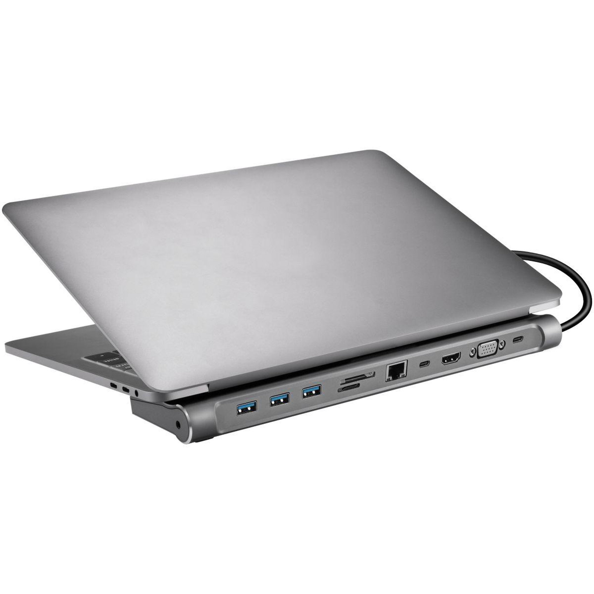 Voir la diapositive 2 : Sandberg Hub USB-C / Multiport 10 en 1