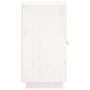Voir la diapositive 5 : VIDAXL Buffet Blanc 34x40x75 cm Bois massif de pin