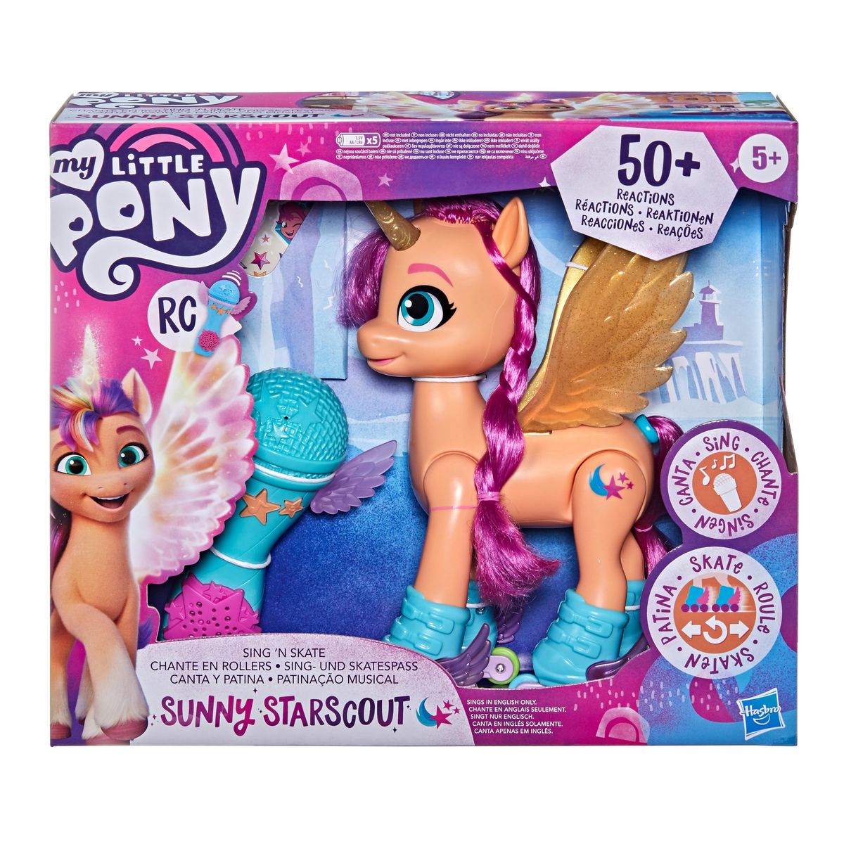 HASBRO Sunny chante en rollers My Little Pony 