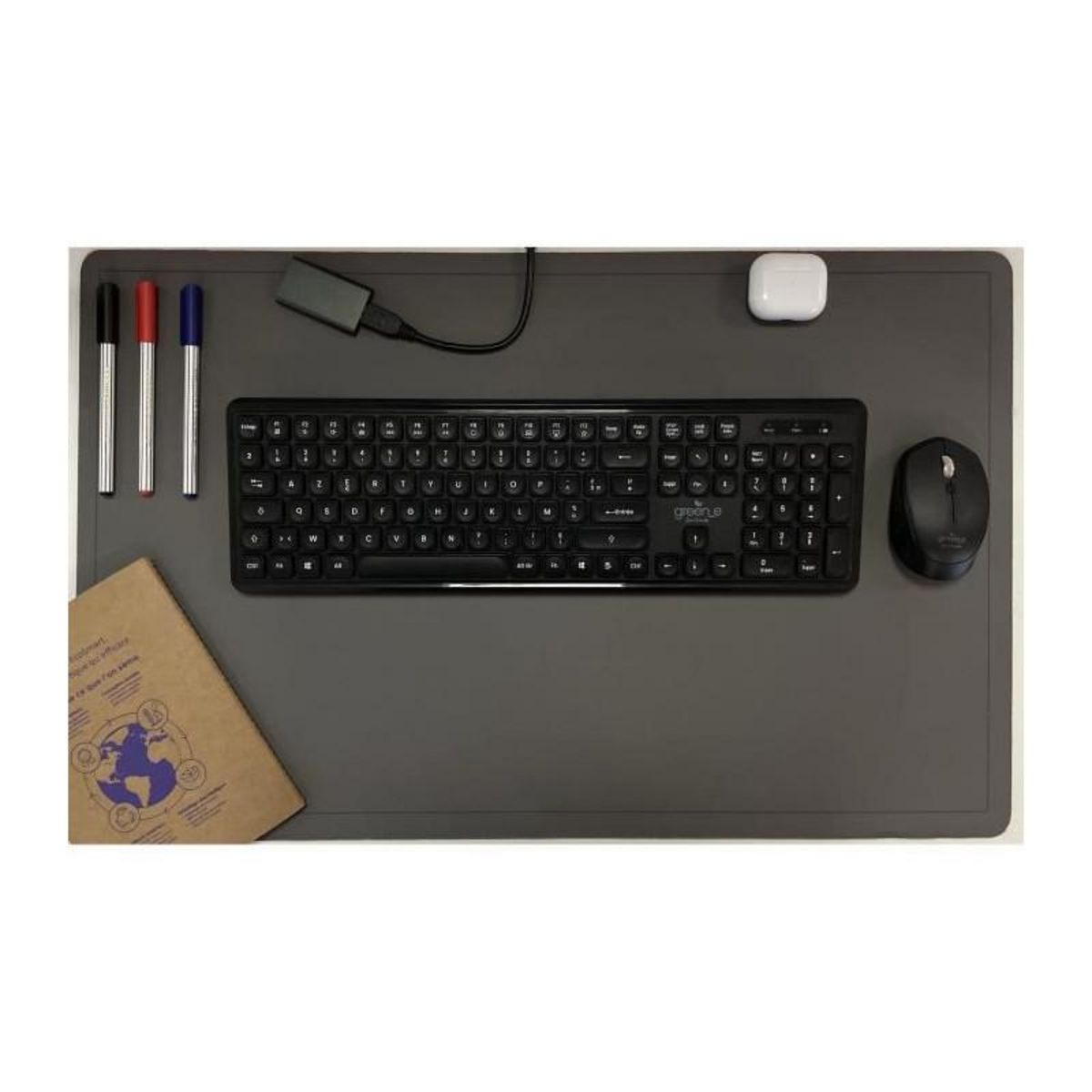 Gmobility Clavier sans fil écologique - MOBILITY - USB-A - Noir