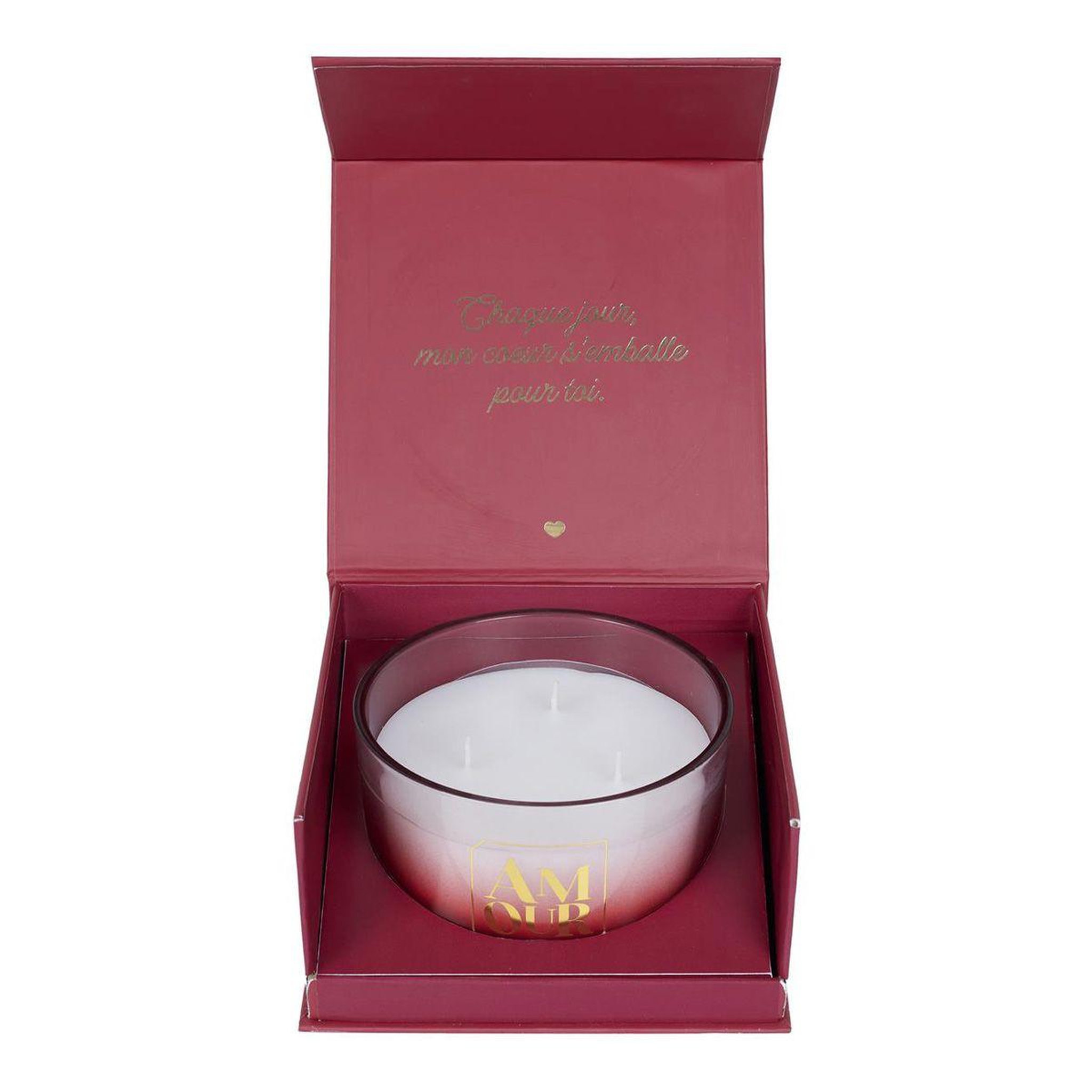 The concept Factory Coffret bougie parfumée  amour  270g rêve poudré