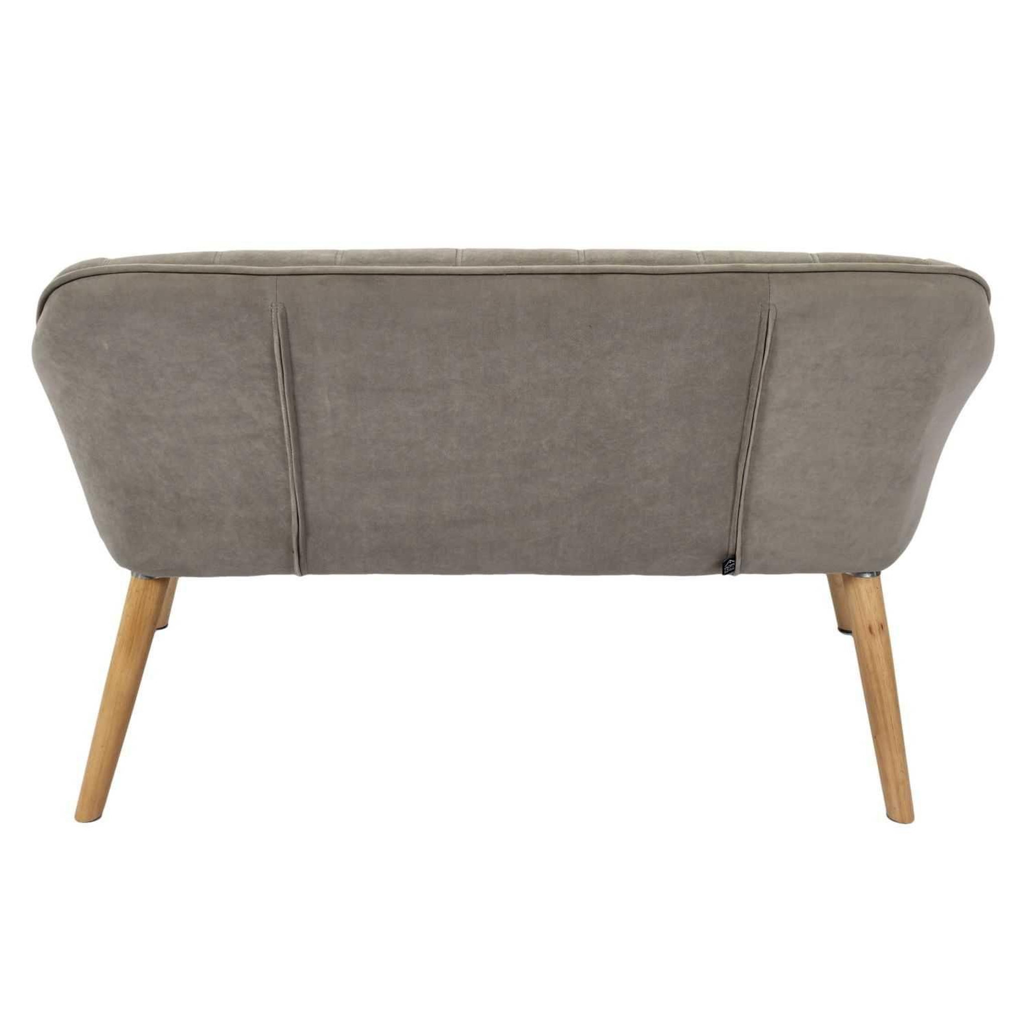 Voir la diapositive 5 : The Home Deco Factory Canapé namsos - 2 places - taupe