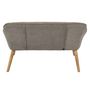 Voir la diapositive 5 : The Home Deco Factory Canapé Namsos - 2 Places - Taupe