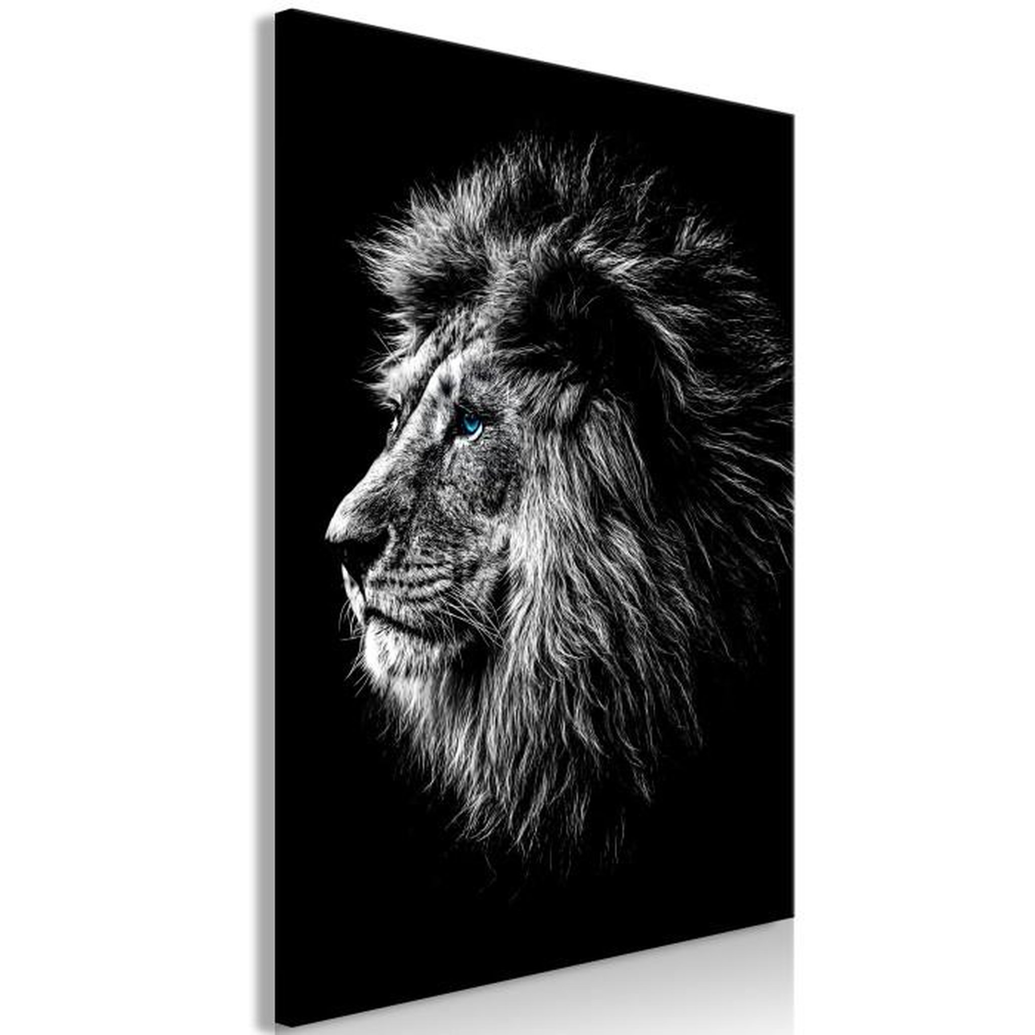 Paris Prix Tableau Imprimé  Blue Eyed Lion. Coloris disponibles : Multicolore