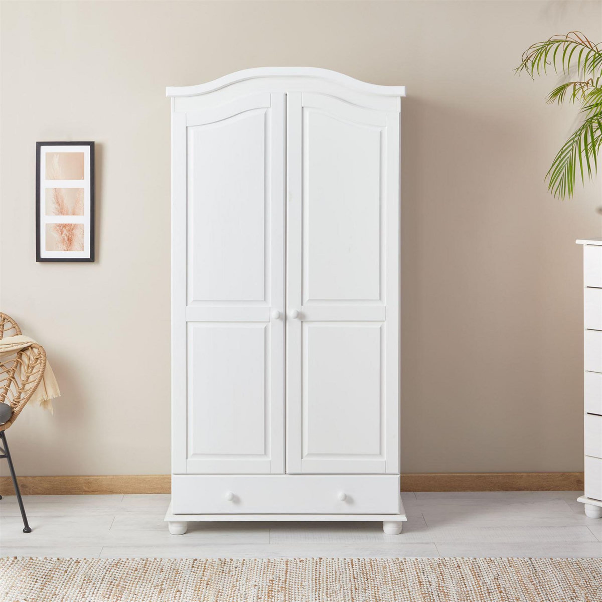 IDIMEX Armoire en pin BERGEN