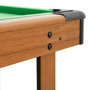 Voir la diapositive 5 : VIDAXL Table de billard 4 pieds 122x61x76 cm Marron