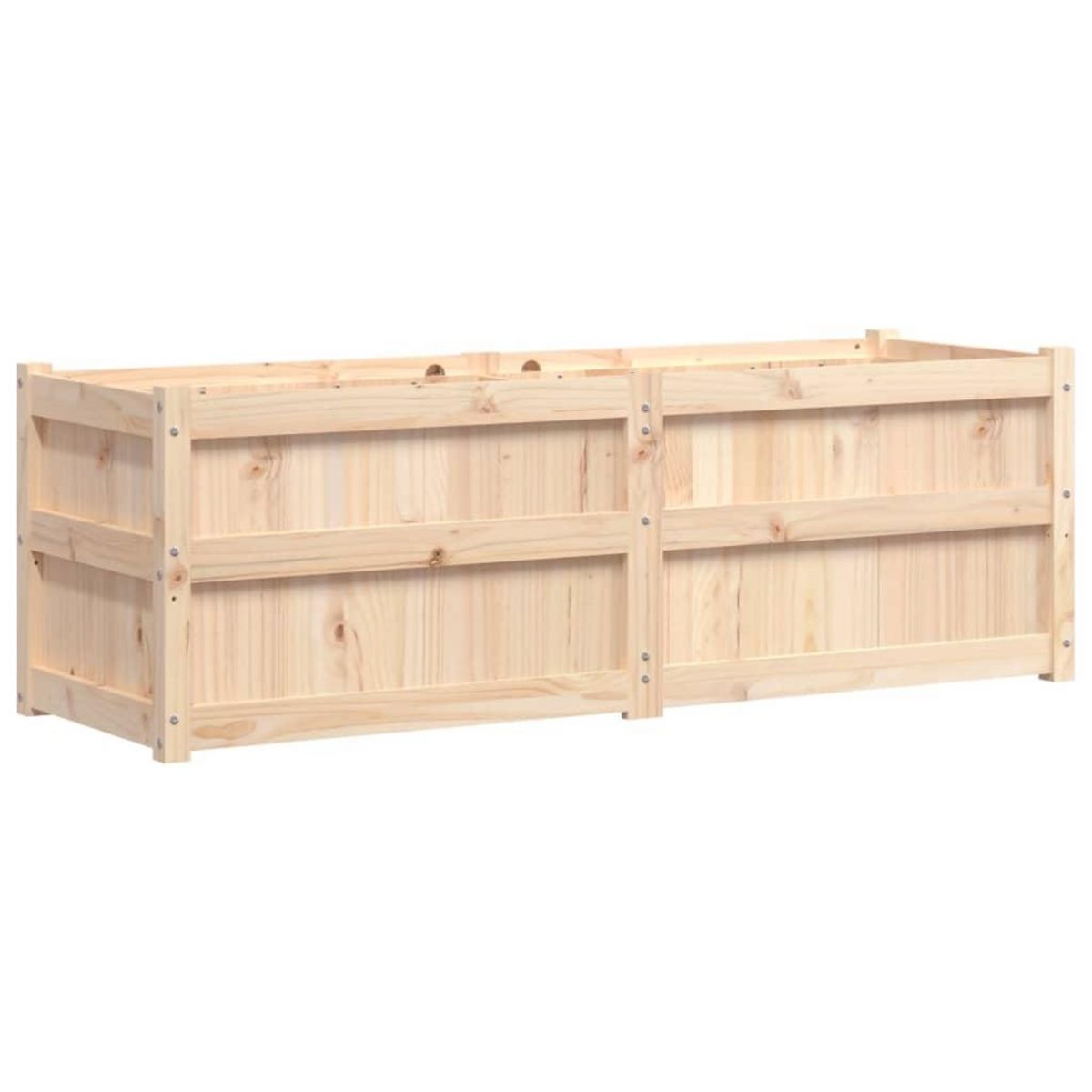 VIDAXL Jardiniere 150x50x50 cm bois de pin massif