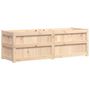 Voir la diapositive 2 : VIDAXL Jardiniere 150x50x50 cm bois de pin massif