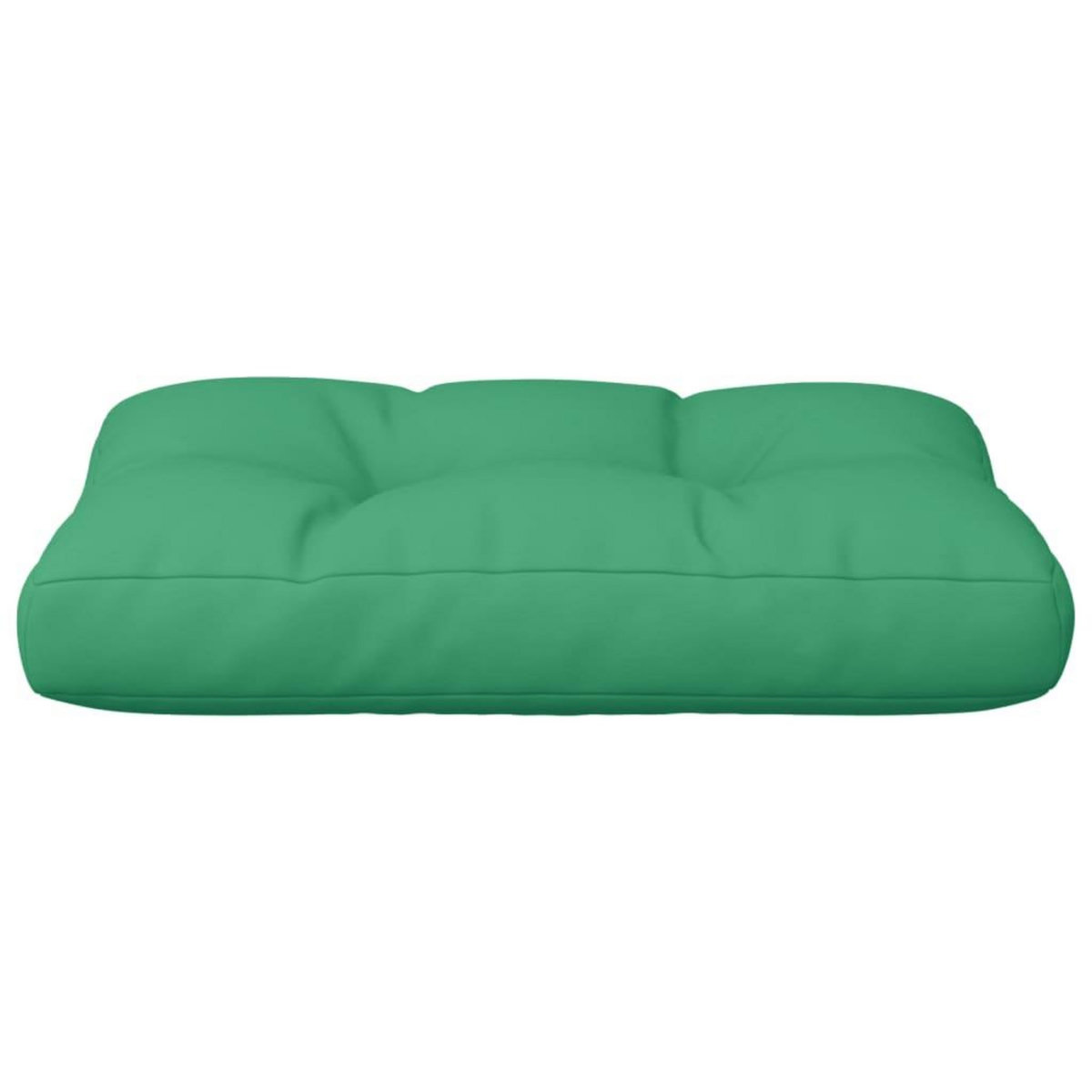 VIDAXL Coussin de palette vert 60x40x12 cm tissu