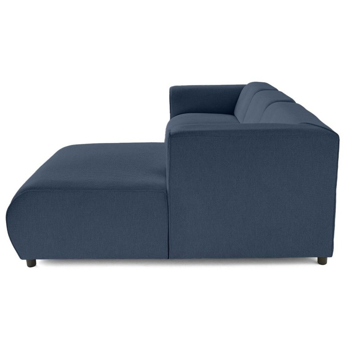 LISA DESIGN Suaro - canapé modulable d'angle droit 4 places en tissu texturé