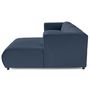 Voir la diapositive 5 : LISA DESIGN Suaro - canapé modulable d'angle droit 4 places en tissu texturé