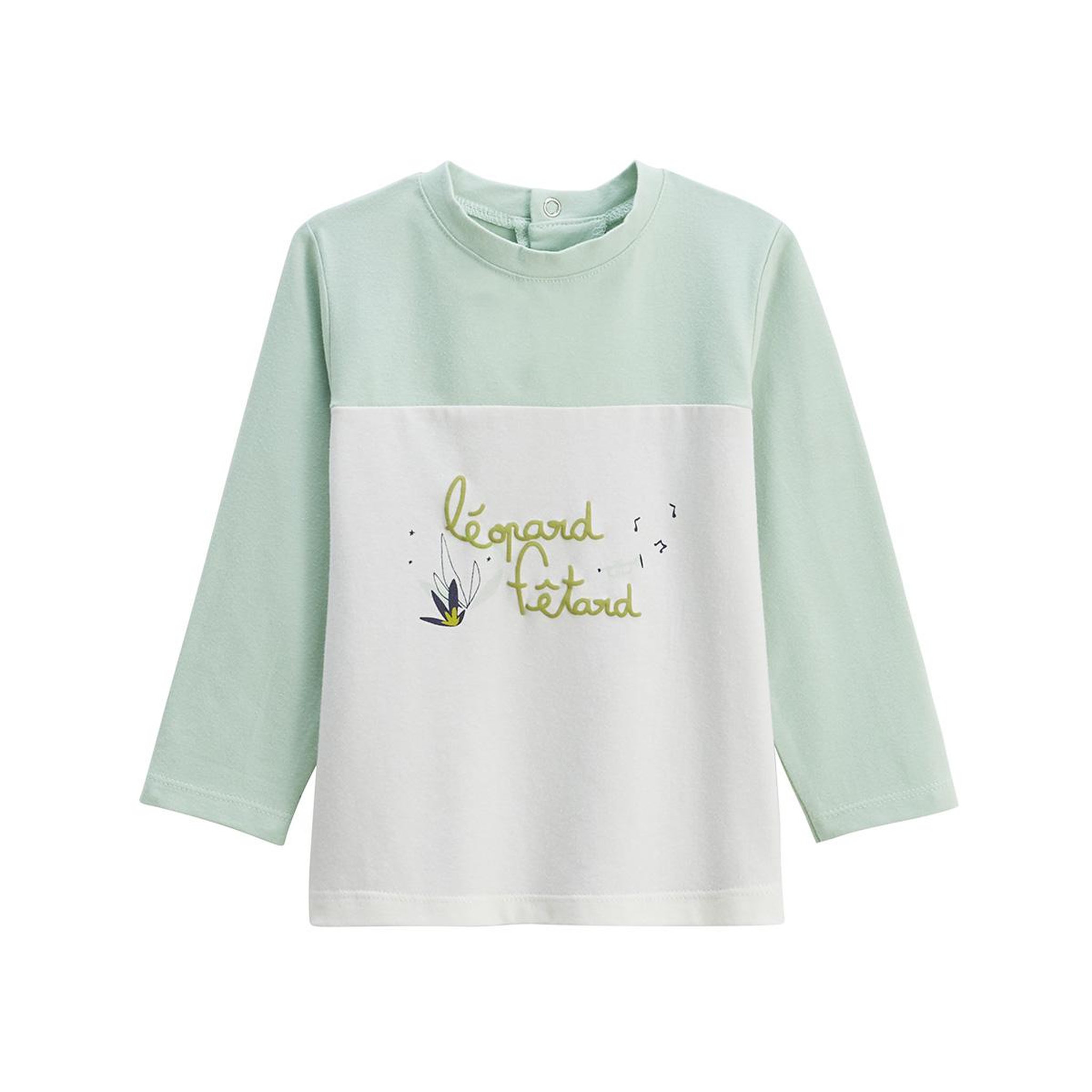 Voir la diapositive 6 : Petit Béguin Lot de 2 t-shirts enfant manches longues Oscar