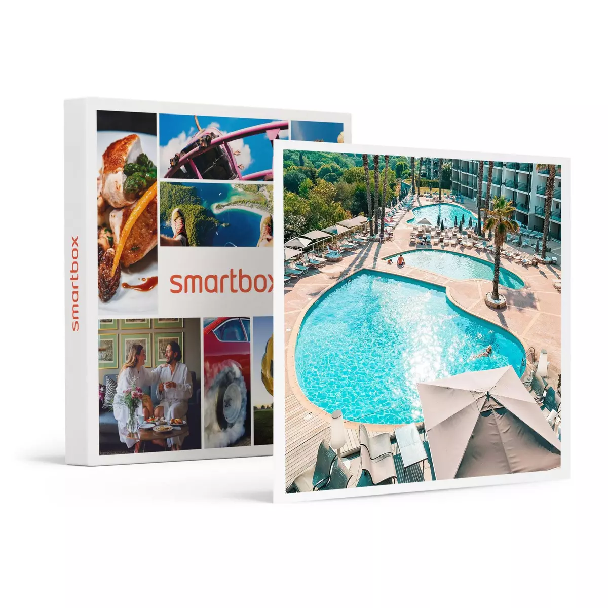 Smartbox Séjour de 3 jours en hôtel 4* avec journée au spa marin à Antibes - Coffret Cadeau Séjour