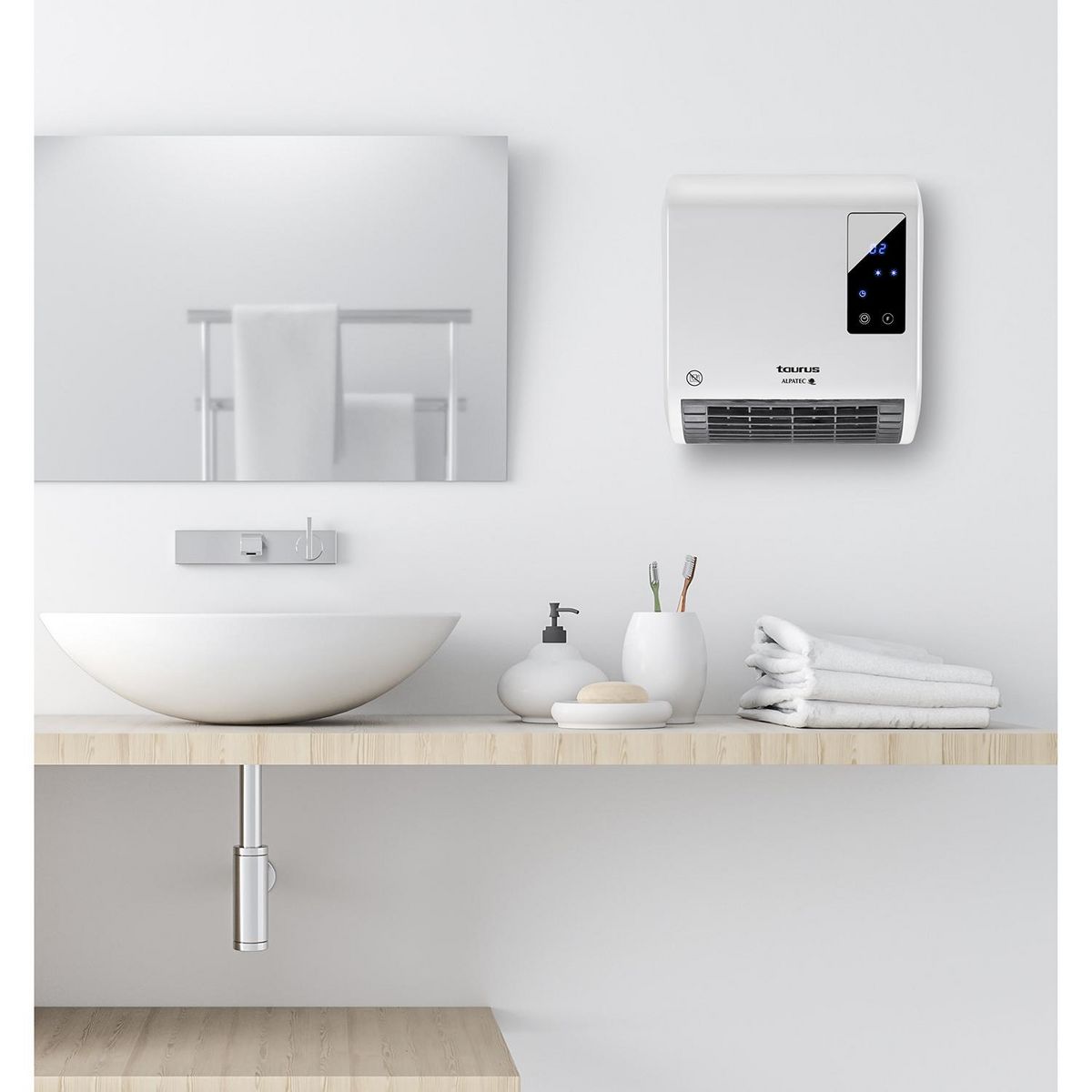 Taurus Alpatec Chauffage céramique mural 2000w - rcmb 231