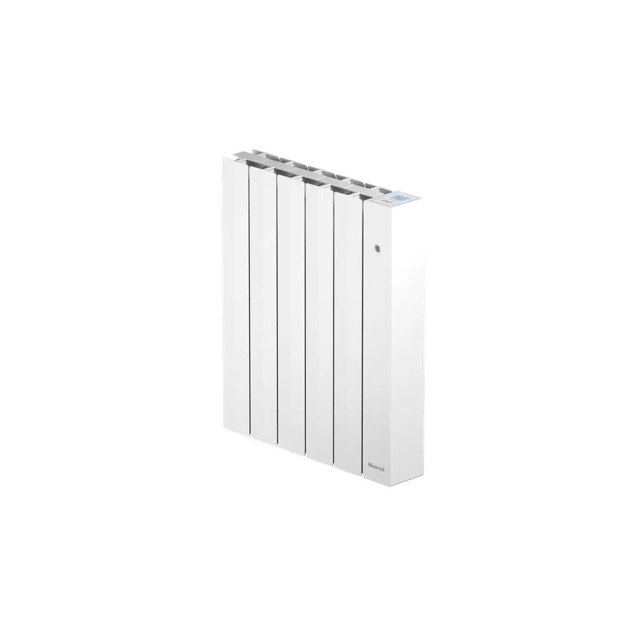 NOIROT Radiateur blanc à inertie fluide - optiflo - 1500w - 73x58,3x13 cm - programmable - détection fenêtre et présence - nf 3 étoiles